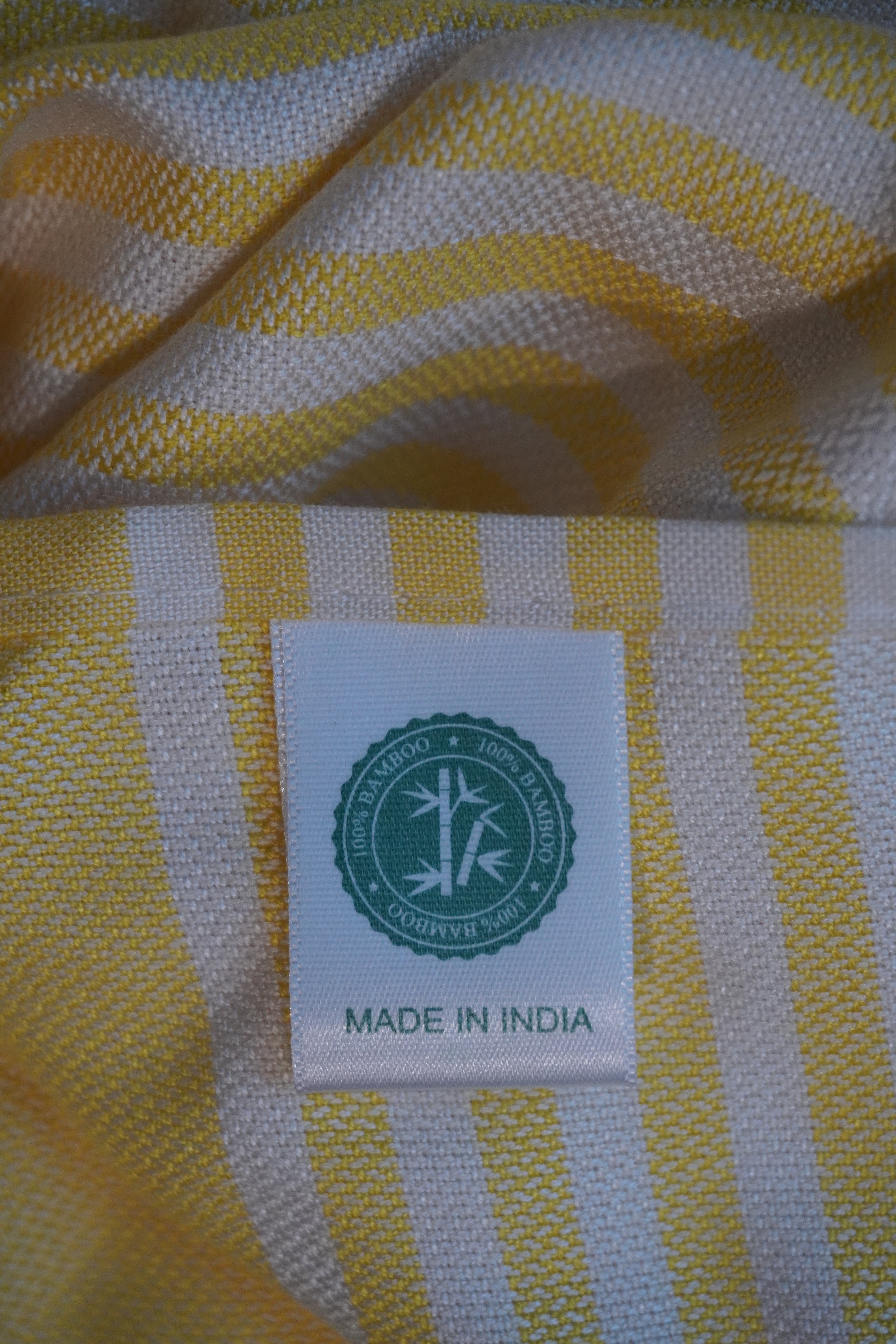 Striped Bamboo towel