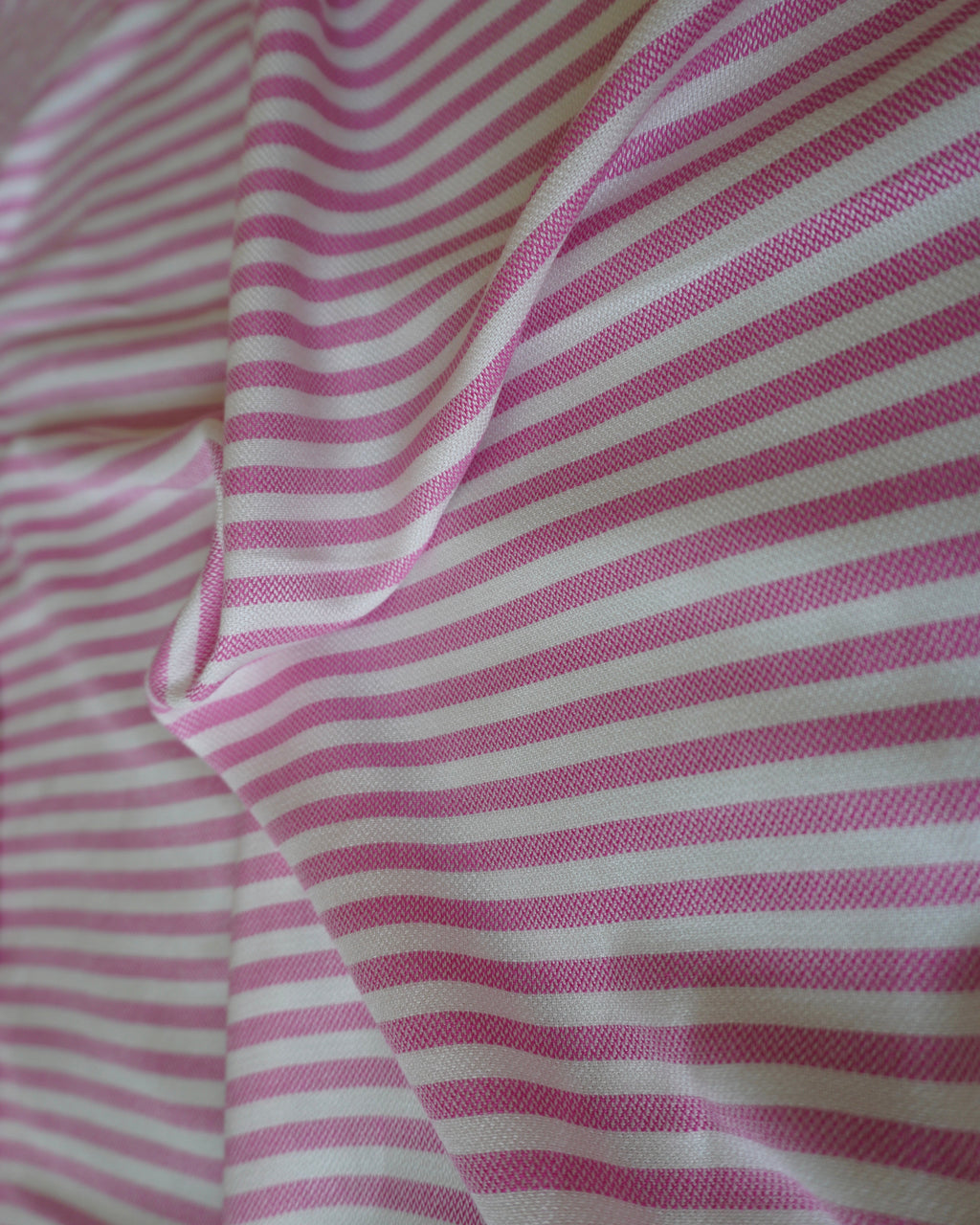 'Pink Striped' Bamboo towel