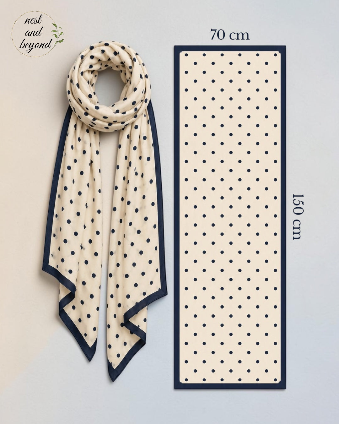 'Polka Dot' scarf