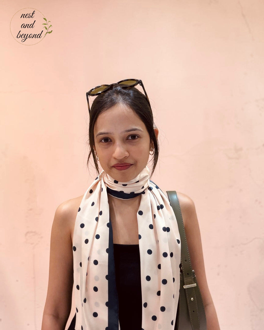 'Polka Dot' scarf