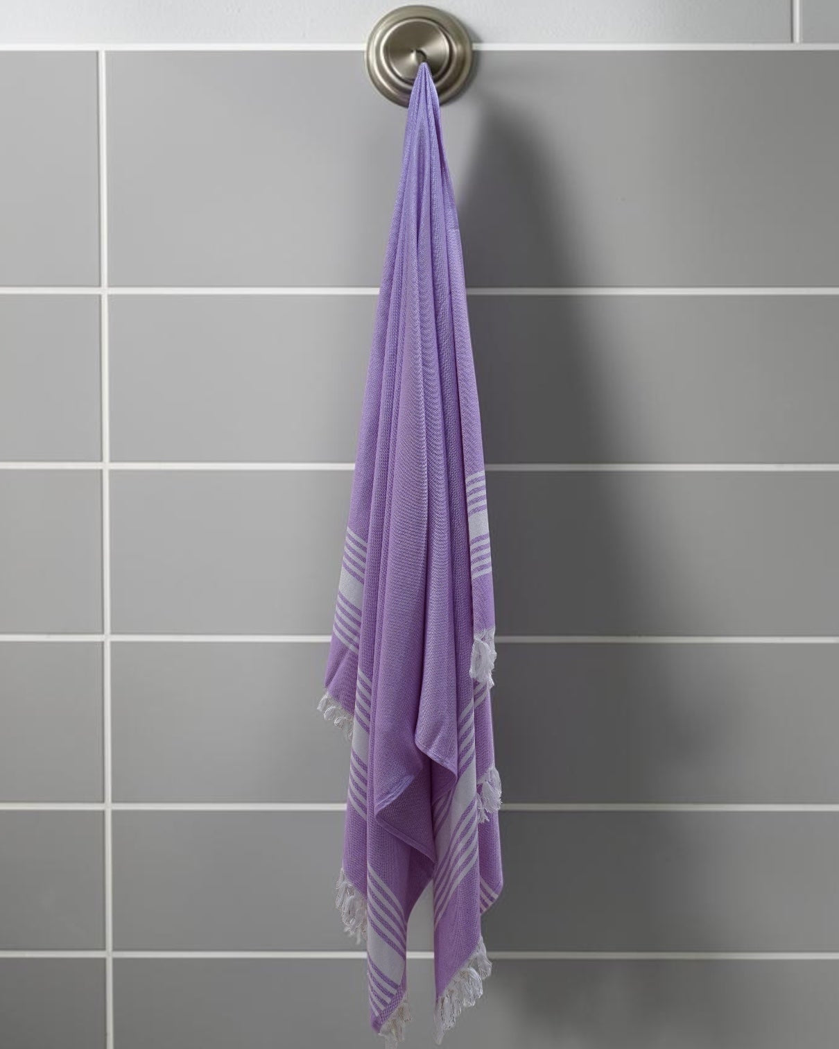 'Lavendar Minimalist' Bamboo towel